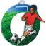 Acrylmedaille MDAF0010M3 | Fußball
