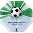 Glastrophäe mit Druck CRP2M1 | Fußball