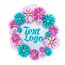 Acrylmedaille MDA0027 | Ausgabe mit Blumen