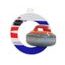 Acrylmedaille MDA0020M67 | Curling