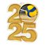 Acrylmedaille MDA2025M23 | Volleyball