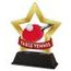 Akrylátová trofej STAR001M06 | Stolný tenis