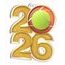 Akrylátová medaile MDA2026M02 | Tenis