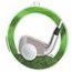 Akrylátová medaile MDA0020M63 | Golf