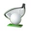 Acryltrophäe AWF M32 | Golf