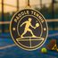 Metallmedaille MDM05M48 | Padel