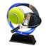 Kovová trofej SAM02M15 | Padel
