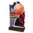 Dřevěná plaketa WPLA02M02 | Basketball