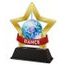 Akrylátová trofej STAR001M39 | Tanec