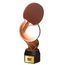 Dřevěná trofej ACTCWR063 | Stolní tenis