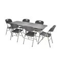 HECHTFOLDISSET6 - Set mobilier de gradina (1+6)