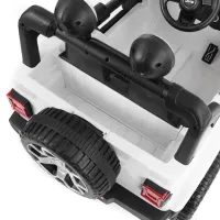 JEEP WRANGLER RUBICON WHITE - Masina de jucarie cu baterie