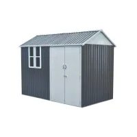 HECHT6x10NORD - Magazie gradina din tabla 162 x 290 x 222 cm