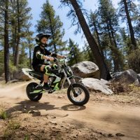 HECHT 54300 GREEN - Motocicleta electrică Off Road ACCU