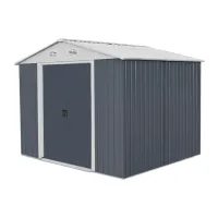 HECHT8X8PLUS - Magazie gradina din tabla 248 x 248 x 208 cm