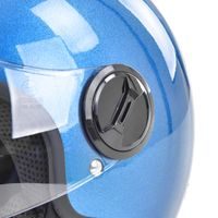 HECHT52631M - Casca M scuter albastru rotund