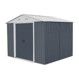 HECHT6X8PLUS - Magazie pentru gradina, din tabla, 248 x 184 x 208 cm