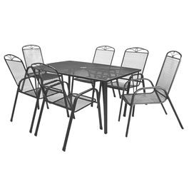 HECHTNAVASSASET6 - Set mobilier de gradina (1+6)