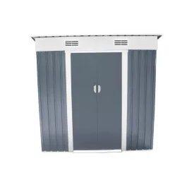 HECHT 4 X 6 PLUS - Magazie pentru gradina, din tabla, 184 x 109 x 180 cm