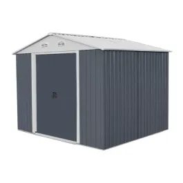HECHT8X8PLUS - Magazie gradina din tabla 248 x 248 x 208 cm