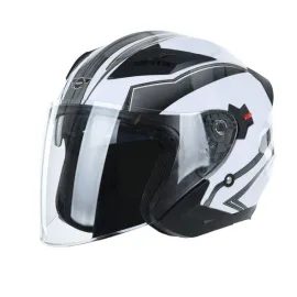 HECHT51627S - Casca alba S, scuter