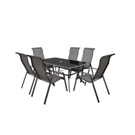 HONEYSETMAXI - Set mobilier de gradina (1+6)