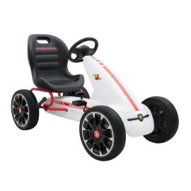 ABARTH-WHITE - Kart cu pedale