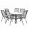 EKONOMYSET6 - Set mobilier de gradina (1+6)