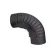 HECHTPIPECURVE - Cot de evacuare a fumului 120 mm
