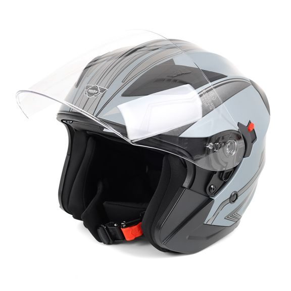 HECHT52627XS - Casca albastra XS, scuter