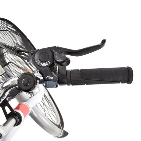 HECHT PRIME WHITE - Bicicleta electrică
