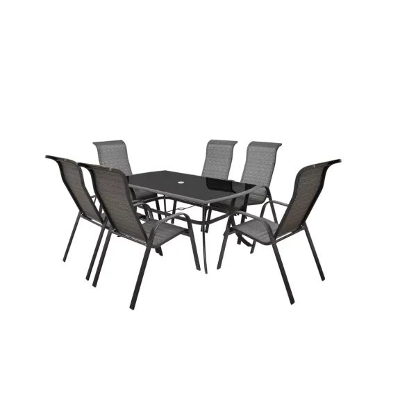 HONEYSETMAXI - Set mobilier de gradina (1+6)