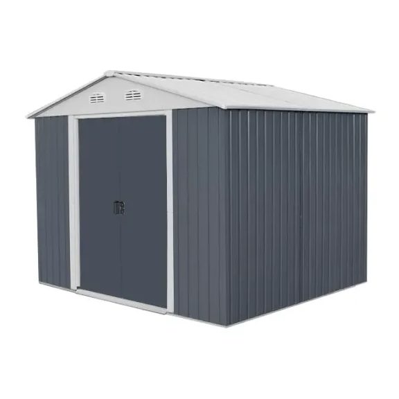 HECHT8X8PLUS - Magazie gradina din tabla 248 x 248 x 208 cm