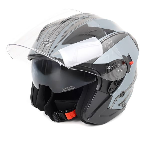 HECHT52627XS - Casca albastra XS, scuter