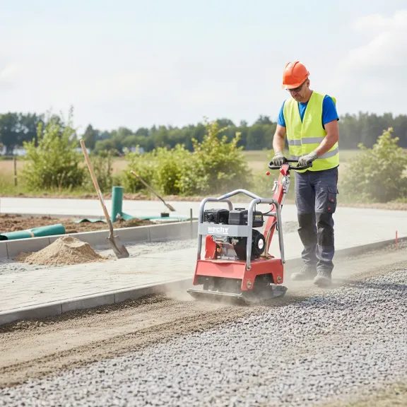 HECHT 1116 - Placă compactoare bidirecțională