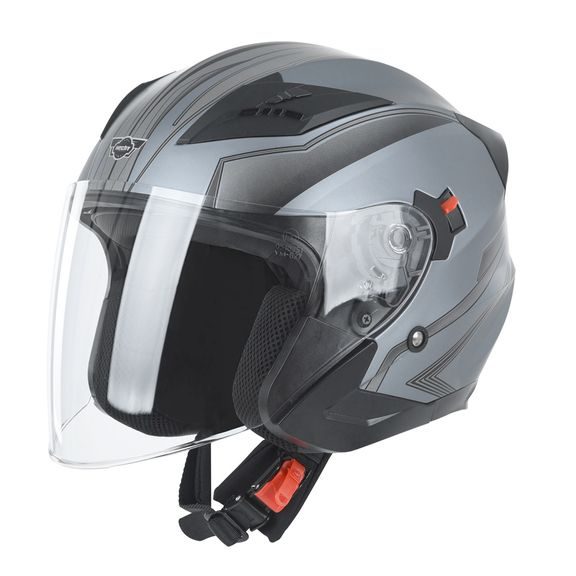 HECHT52627XS - Casca albastra XS, scuter