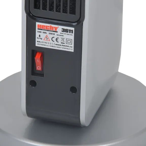 HECHT3611 - Aeroterma ceramica turn rotativ cu termostat-2.2kW