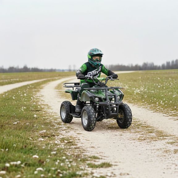 HECHT 56100 Army - ATV cu acumulator