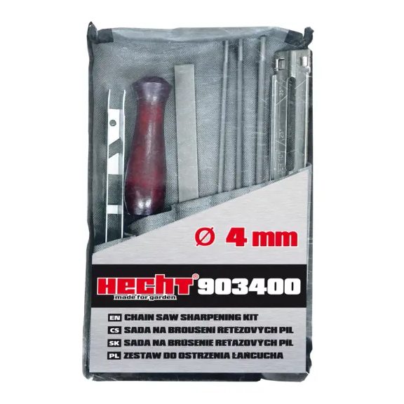 HECHT903400 - Kit pentru ascutit lant 4mm