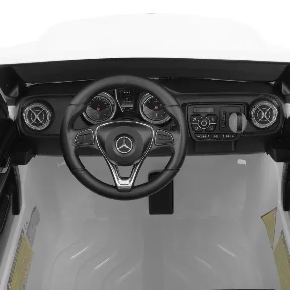 MERCEDES BENZ XMX606 WHITE - Masină de jucărie cu baterie