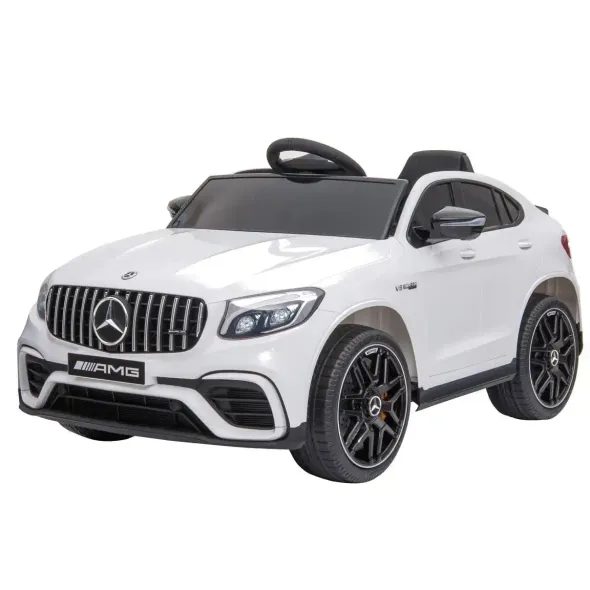 MERCEDES-BENZ GLC 63 S WHITE - MASINA CU BATERIE