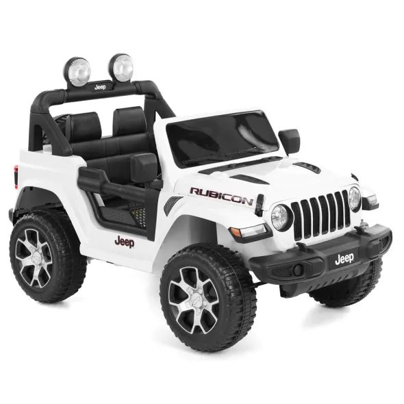 JEEP WRANGLER RUBICON WHITE - MASINA DE JUCARIE CU BATERIE