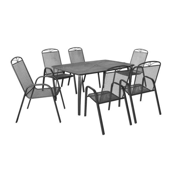 HECHTNAVASSASET6 - SET MOBILIER DE GRADINA (1+6)