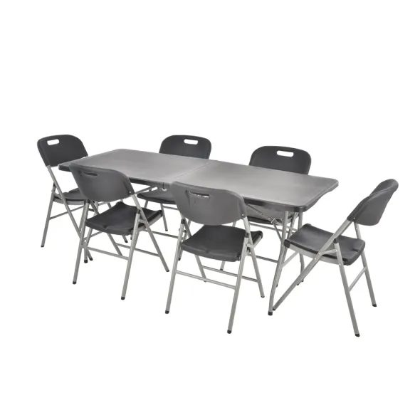 HECHTFOLDISSET6 - SET MOBILIER DE GRADINA (1+6)