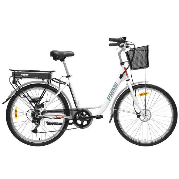 HECHT PRIME WHITE - BICICLETA ELECTRICĂ
