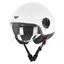 HECHT51631XS - Casca alba XS, scuter
