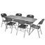 HECHTFOLDISSET6 - Set mobilier de gradina (1+6)