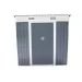 HECHT 4 X 6 PLUS - MAGAZIE PENTRU GRADINA, DIN TABLA, 184 X 109 X 180 CM - CASE DE GRĂDINĂ{% if kategorie.adresa_nazvy[0] != zbozi.kategorie.nazev %} - MOBILIER DE GRĂDINĂ{% endif %}