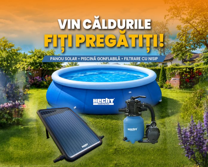 VIN CĂLDURILE FIȚI PREGĂTIȚI!