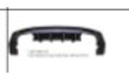 Zadní difuzor Chevrolet Camaro Competition pro dvě koncovky výfuku (2016 - 2024)